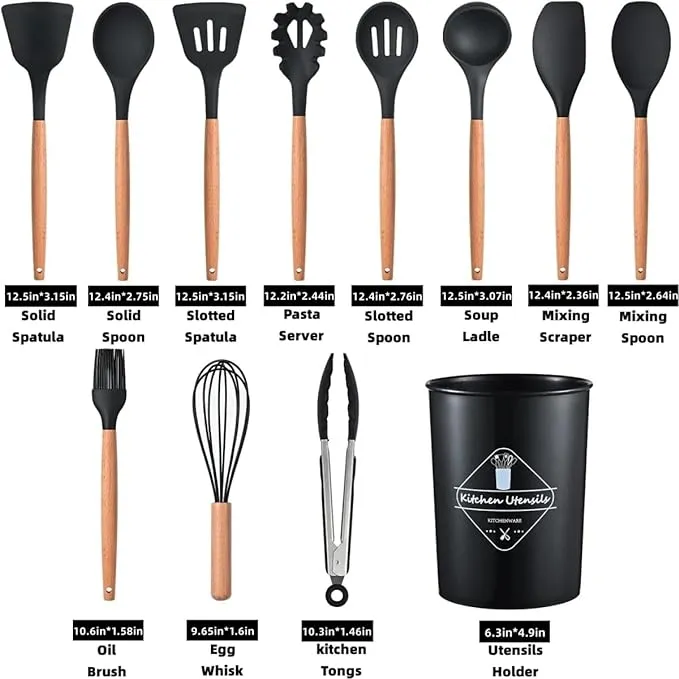 12 Pcs Cooking Utensils Set