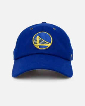 47 Brand Golden State Warriors Wooly Clean Up Strapback Royal