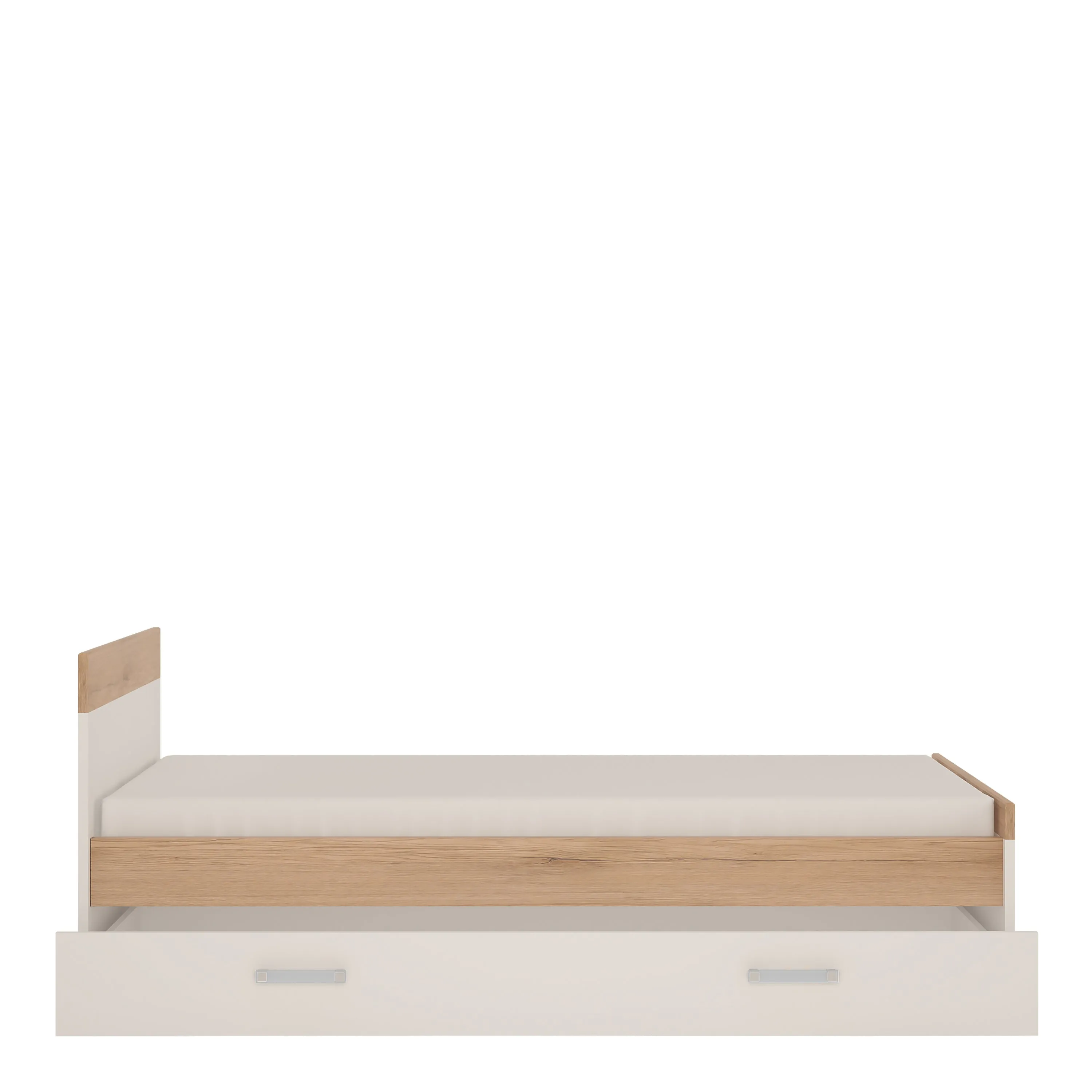 4Kids Wooden Single Bed With Opalino Handles