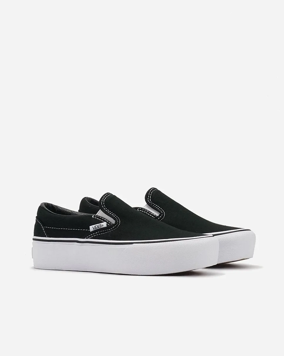 Classic Slip-On Platform Black