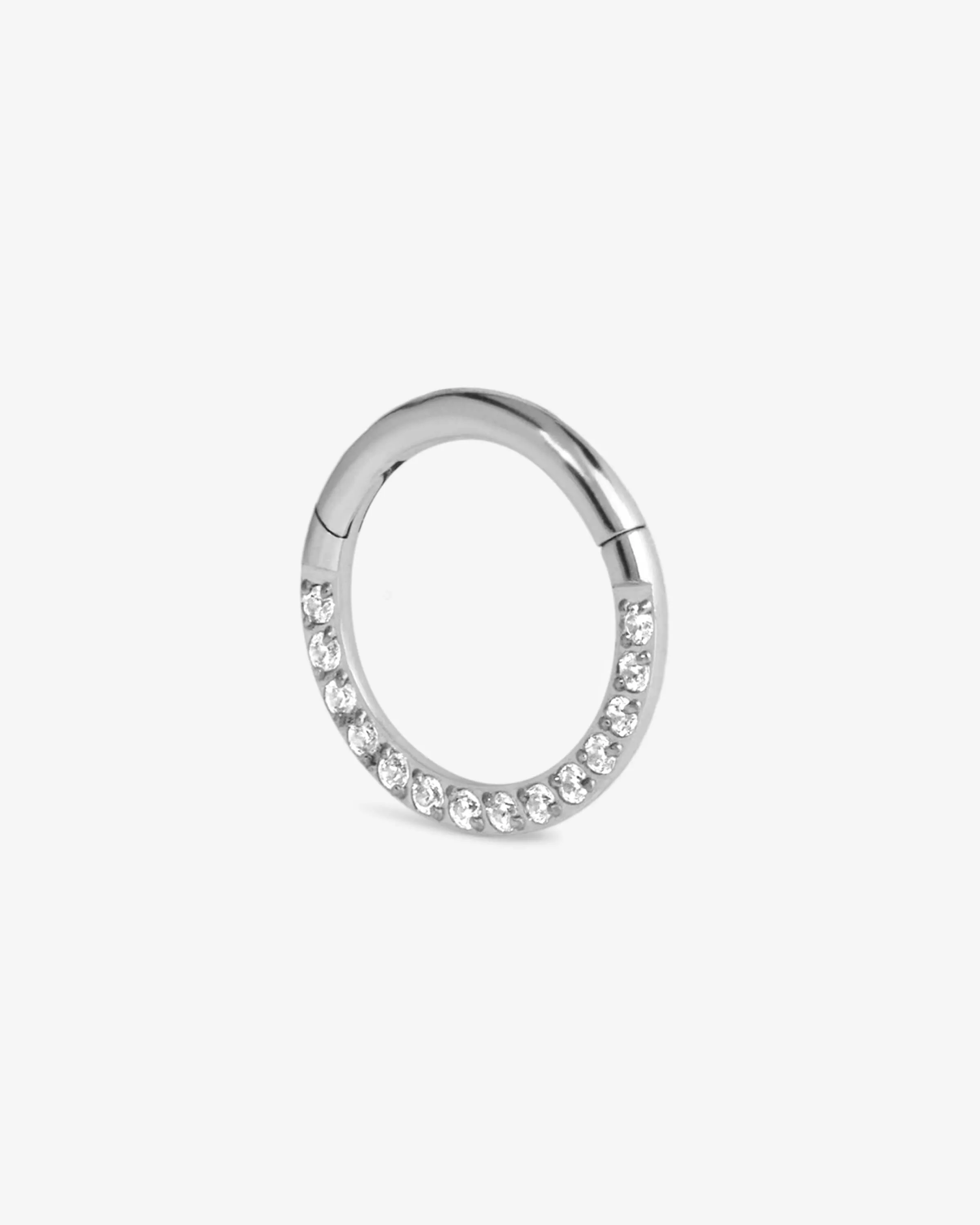 Cora Bejewelled Titanium Clicker