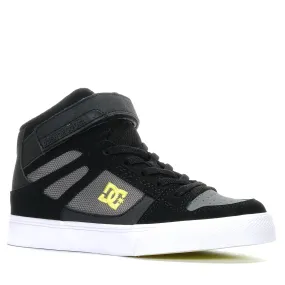 DC Pure High-Top EV Black/Soft Lime