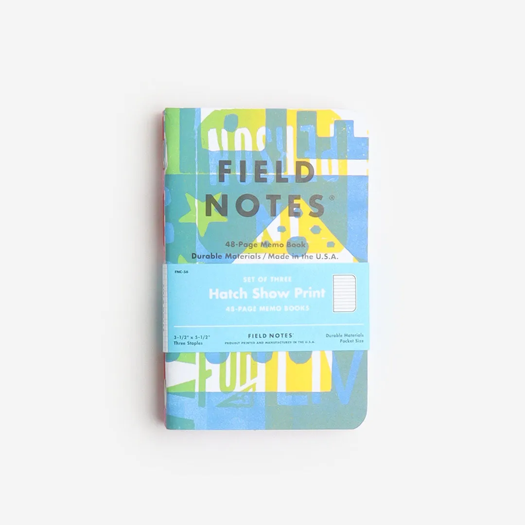 Field Notes Hatch 3-Pack Notebook