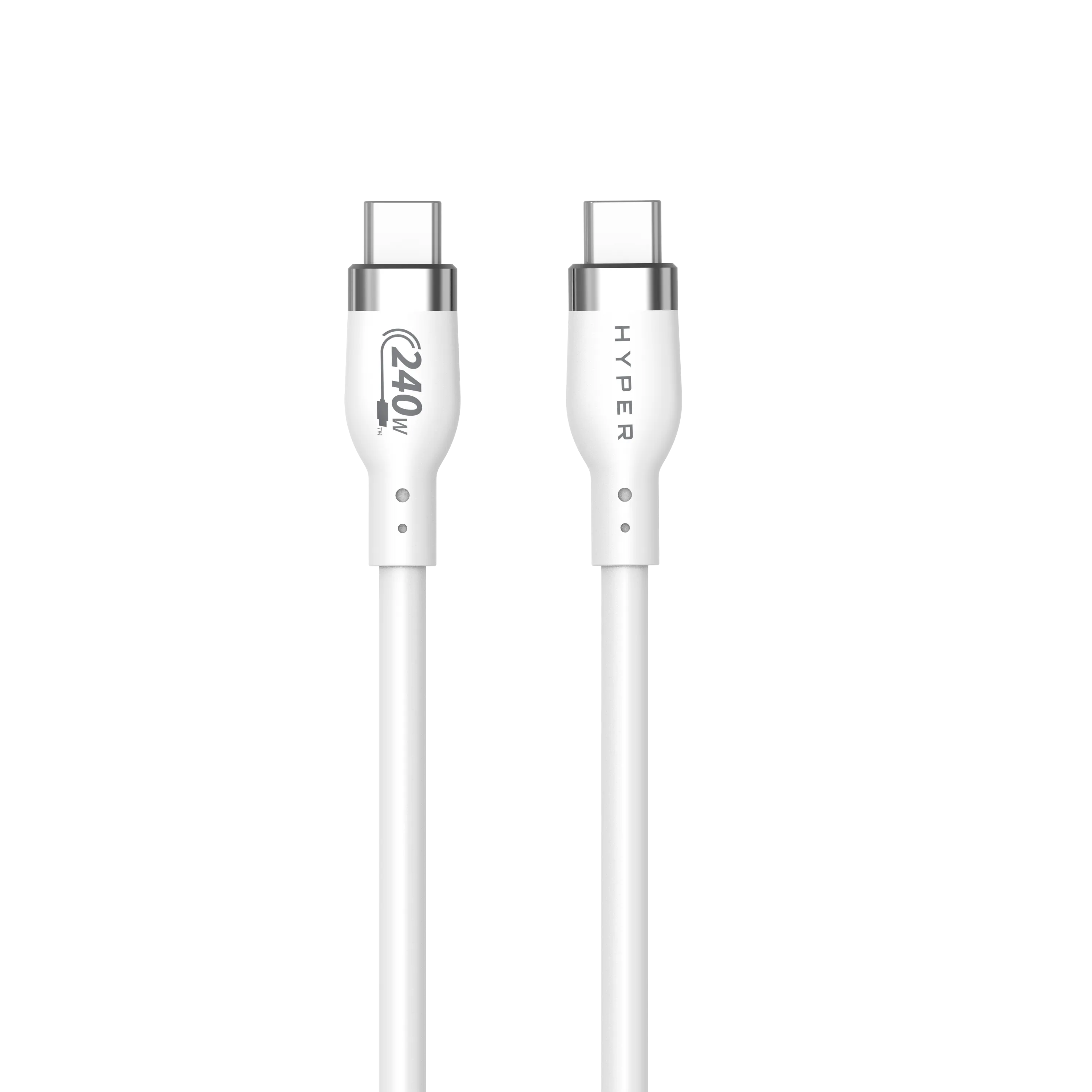 HyperJuice 240W Silicone USB-C to USB-C Cable (3ft/1m)