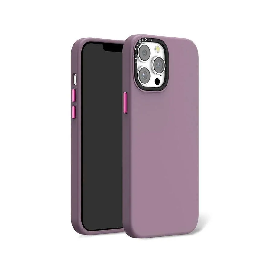 iPhone 12 Pro Maiden Mauve Silicone Phone Case