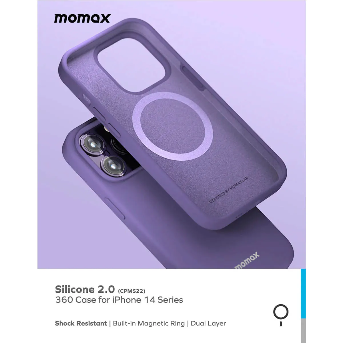 Momax Silicone 2.0 Case for iPhone 14 Series