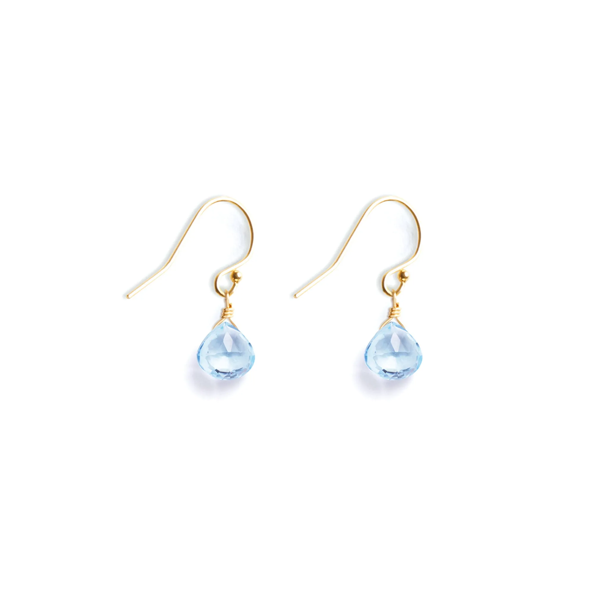 November Topaz Birthstone Isla Drop Earrings