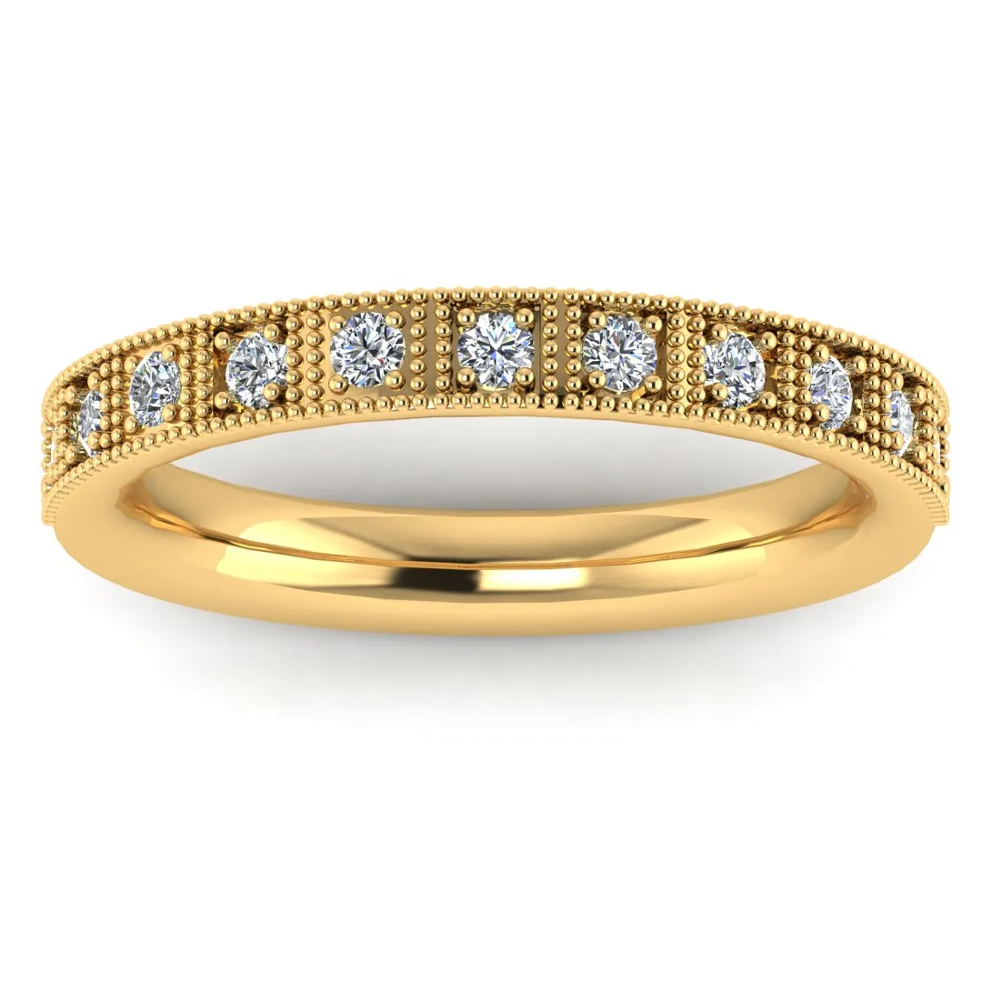 "Althea" Half Eternity 0.20ct Diamond Ring ET1