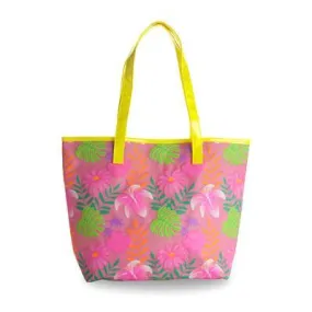 Tropical Tango Beach Bag-Pink